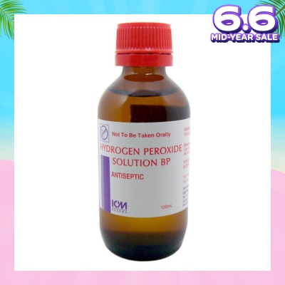 ICM PHARMA Hydrogen Peroxide 3% Solution 100ml