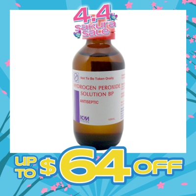 ICM PHARMA - Hydrogen Peroxide 3% Solution 100ml