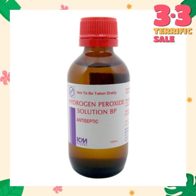 ICM PHARMA Hydrogen Peroxide 3% Solution 100ml