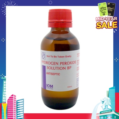 ICM PHARMA Hydrogen Peroxide 3% Solution 100ml