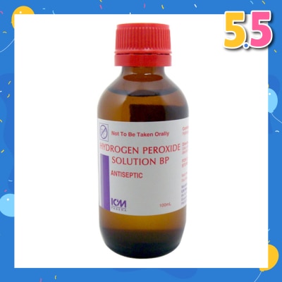 ICM PHARMA Hydrogen Peroxide 3% Solution 100ml