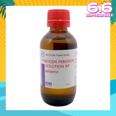 ICM PHARMA Hydrogen Peroxide 3% Solution 100ml