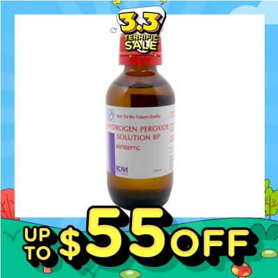 ICM PHARMA Hydrogen Peroxide 3% Solution 100ml