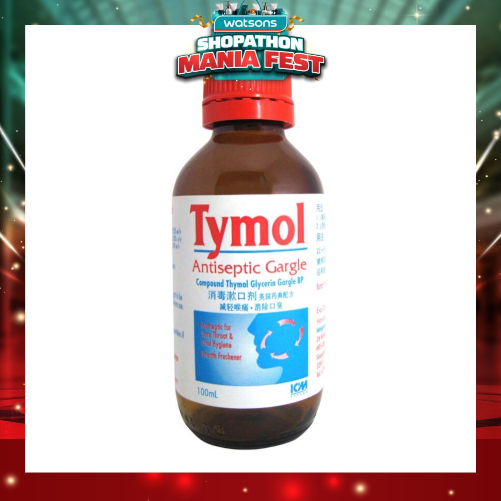 Tymol Antiseptic Gargle 100ml