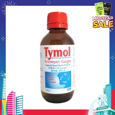 ICM PHARMA Tymol Antiseptic Gargle 100ml