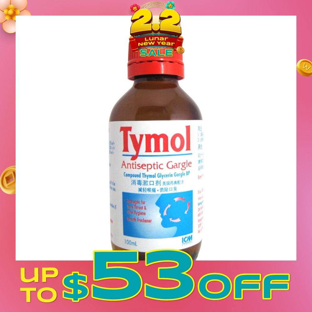 Tymol Antiseptic Gargle 100ml