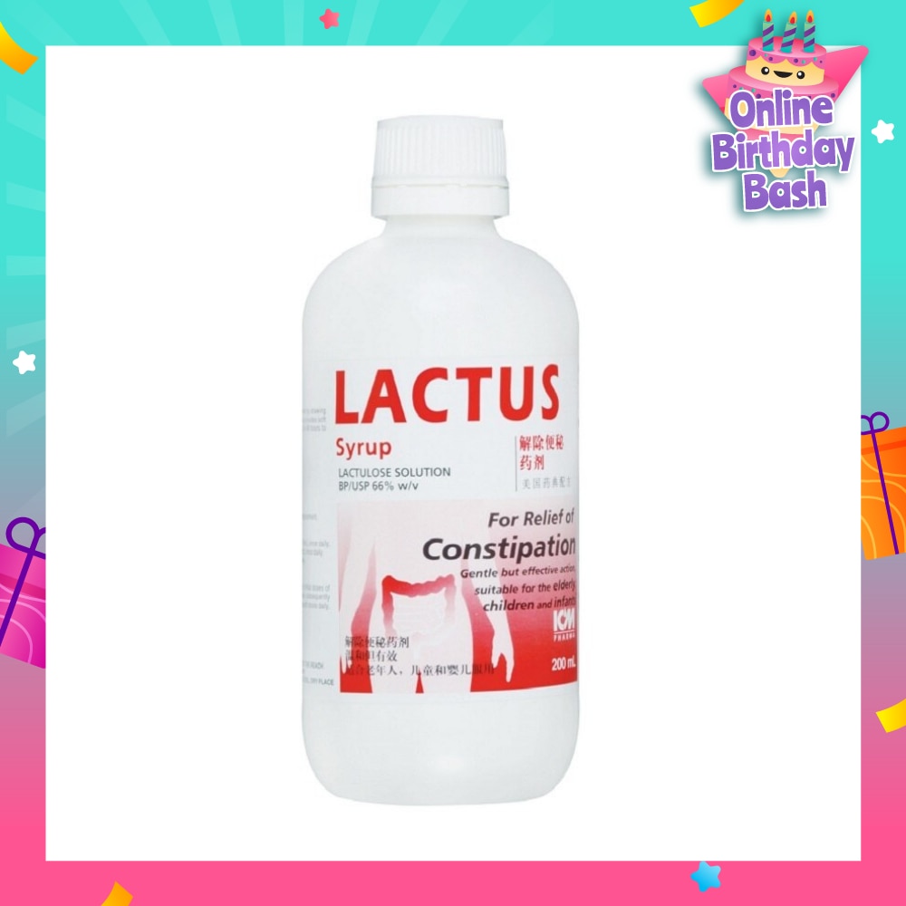 Lactus Syrup 200ml