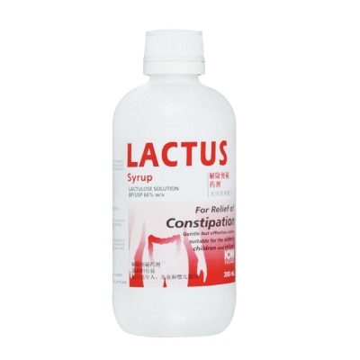 ICM PHARMA Lactus Syrup 200ml | Digestive Care | Watsons Singapore