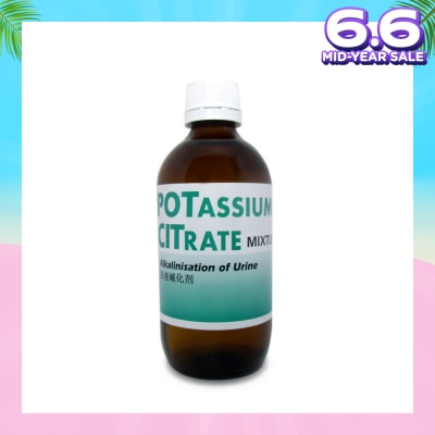 ICM PHARMA Potassium Citrate Mixture 200ml