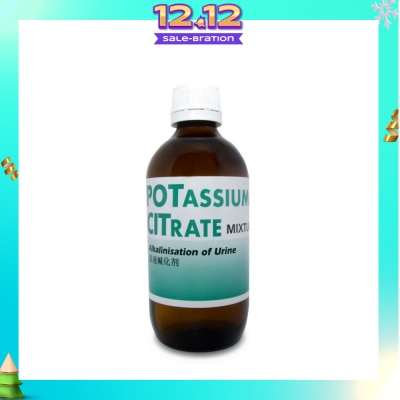 ICM PHARMA Potassium Citrate Mixture 200ml