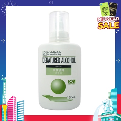 ICM PHARMA Pharma Denatured Alcohol 120ml