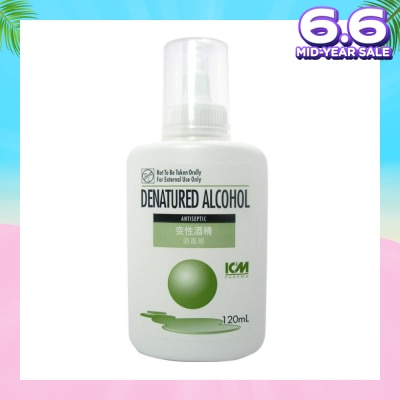 ICM PHARMA Pharma Denatured Alcohol 120ml