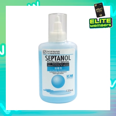 ICM PHARMA Septanol Disinfectant Solution 120ml