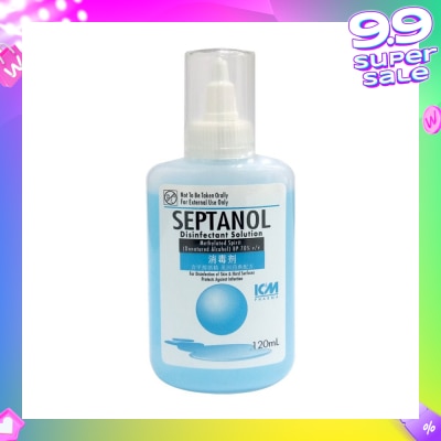 ICM PHARMA Septanol Disinfectant Solution 120ml
