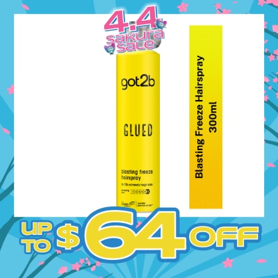 SCHWARZKOPF - GOT2B Glued Blasting Freeze Hairspray 300ml