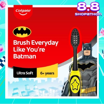 COLGATE Batman Ultra Soft Toothbrush for Kids (For 6years old above) 1s