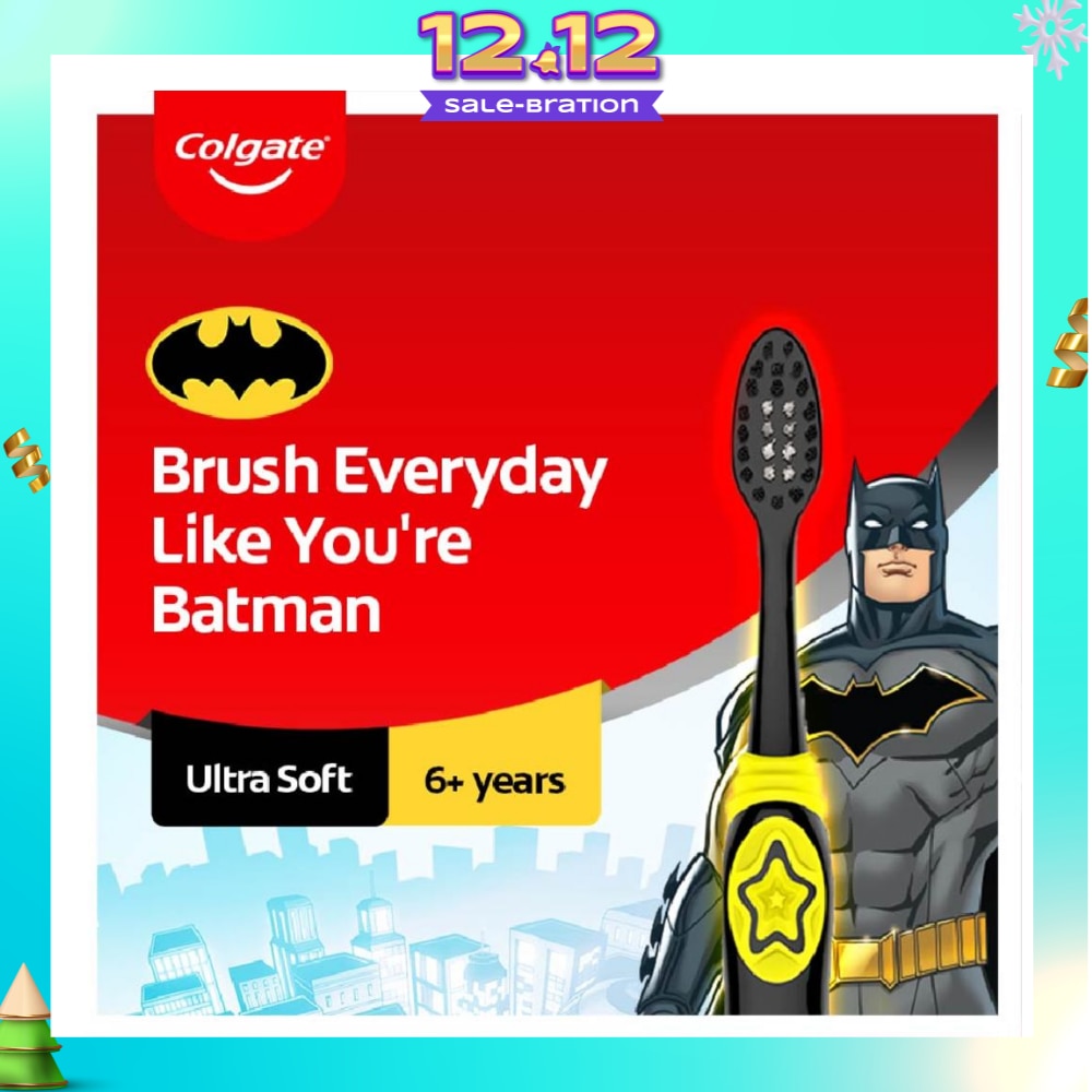 Batman Ultra Soft Toothbrush for Kids (For 6years old above) 1s