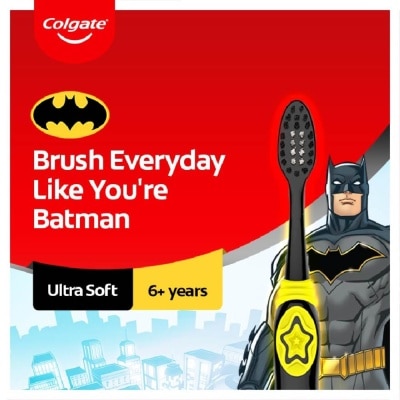 COLGATE Batman Ultra Soft Toothbrush for Kids (For 6years old above) 1s