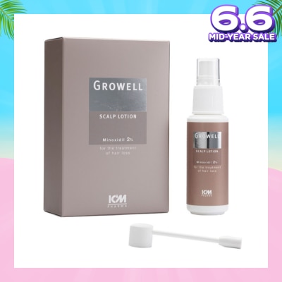 ICM PHARMA Growell 2% Scalp Lotion 60ml