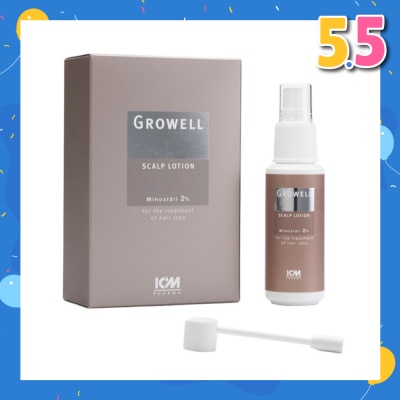 ICM PHARMA Growell 2% Scalp Lotion 60ml