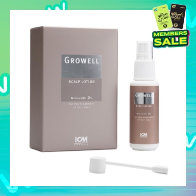 ICM PHARMA Growell 2% Scalp Lotion 60ml