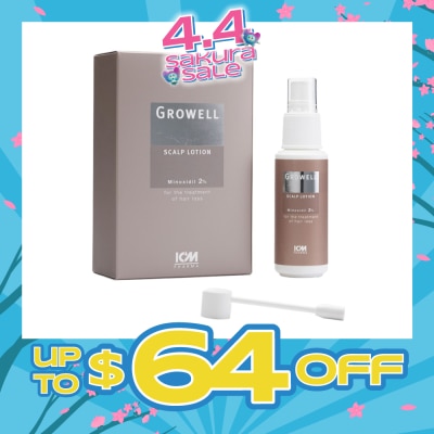 ICM PHARMA - Growell 2% Scalp Lotion 60ml