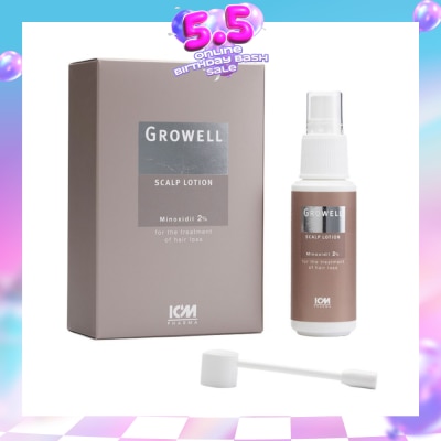 ICM PHARMA - Growell 2% Scalp Lotion 60ml