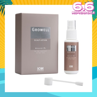 ICM PHARMA Growell 2% Scalp Lotion 60ml