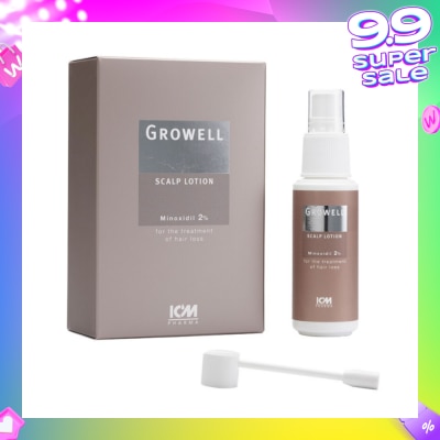 ICM PHARMA Growell 2% Scalp Lotion 60ml