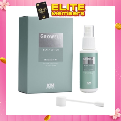 ICM PHARMA Growell 5% Scalp Lotion 60ml