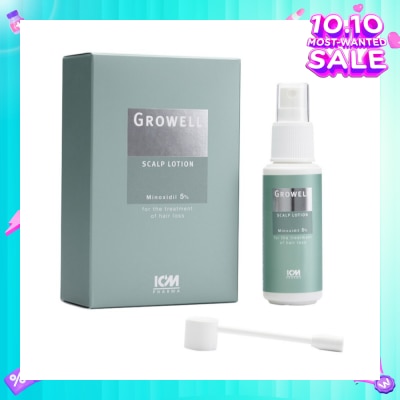 ICM PHARMA Growell 5% Scalp Lotion 60ml