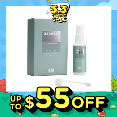 ICM PHARMA Growell 5% Scalp Lotion 60ml