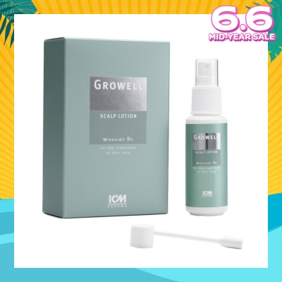 ICM PHARMA Growell 5% Scalp Lotion 60ml