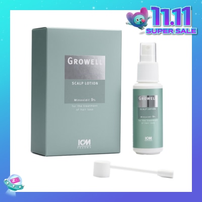 ICM PHARMA Growell 5% Scalp Lotion 60ml