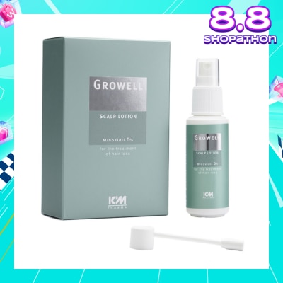 ICM PHARMA Growell 5% Scalp Lotion 60ml