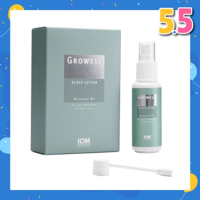 ICM PHARMA Growell 5% Scalp Lotion 60ml