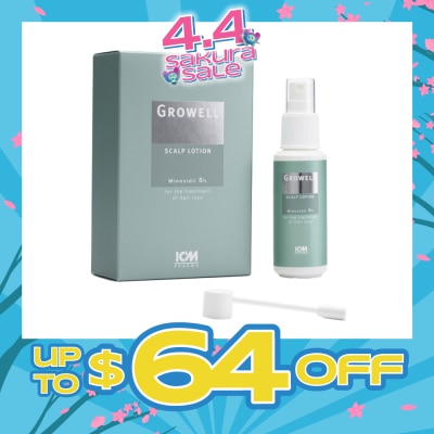 ICM PHARMA - Growell 5% Scalp Lotion 60ml