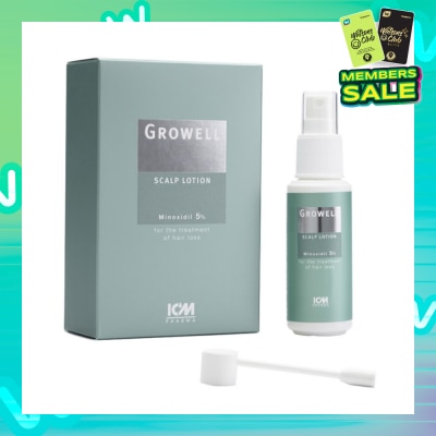 ICM PHARMA Growell 5% Scalp Lotion 60ml