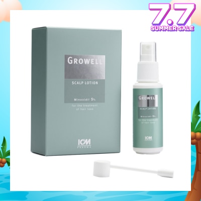 ICM PHARMA Growell 5% Scalp Lotion 60ml
