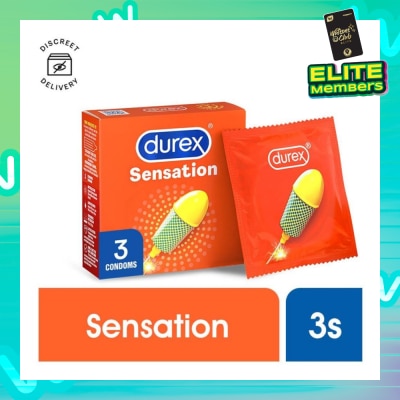 DUREX Sensation Condoms 3s