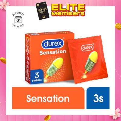 DUREX Sensation Condoms 3s