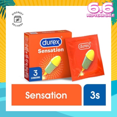 DUREX Sensation Condoms 3s
