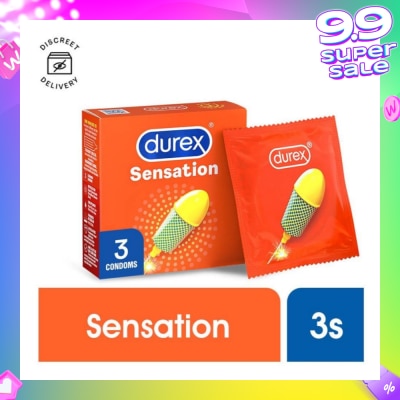DUREX Sensation Condoms 3s