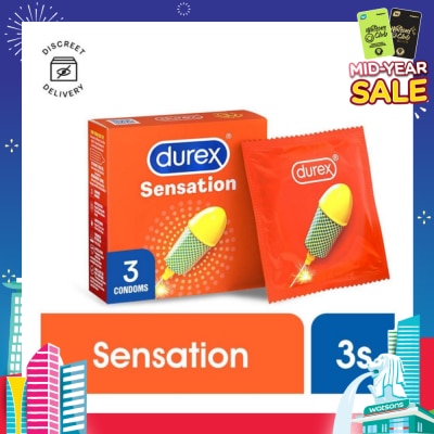 DUREX Sensation Condoms 3s