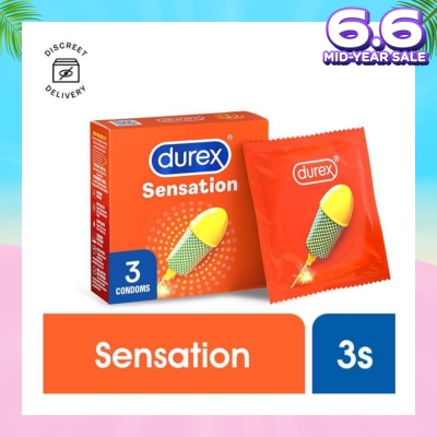 DUREX Sensation Condoms 3s