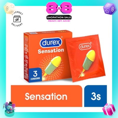 DUREX - Sensation Condoms 3s