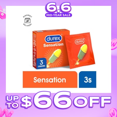DUREX - Sensation Condoms 3s