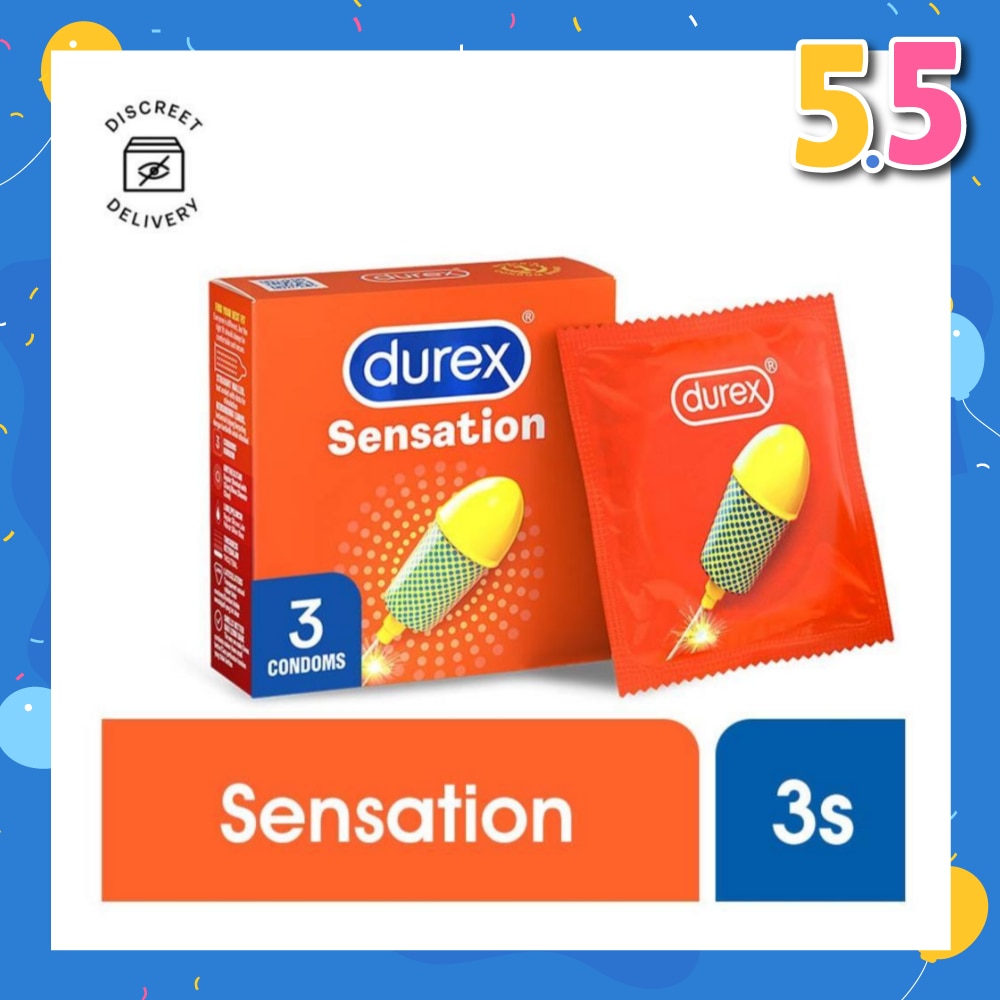 Sensation Condoms 3s
