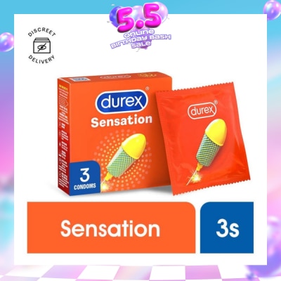 DUREX - Sensation Condoms 3s