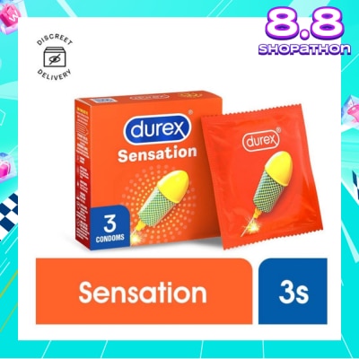DUREX Sensation Condoms 3s